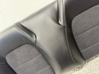2018-2023 Ford Mustang GT Convertible Rear Seats Suede/Black Leather