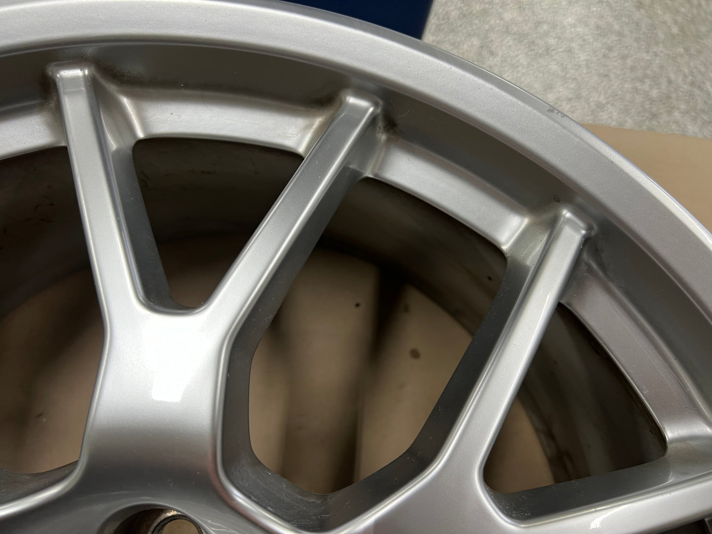 2014-2015 Chevrolet Camaro SS 21x9.5" Silver Wheel Rim