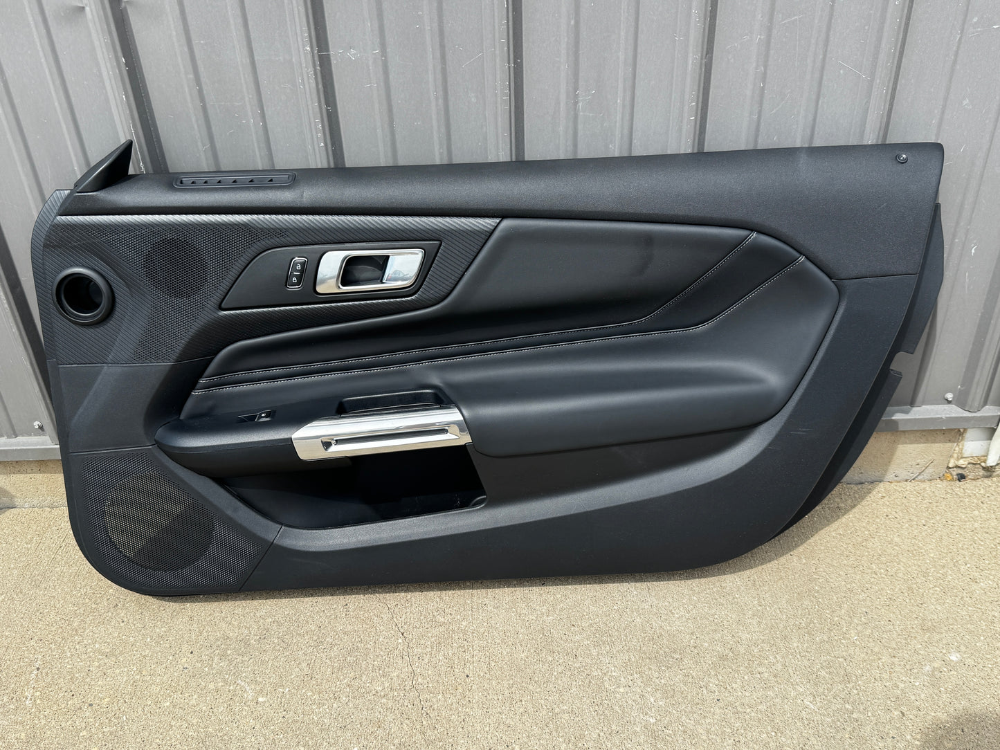 2024-2026 Mustang GT EcoBoost LH RH  Leather Insert Door Panels Pair -OEM