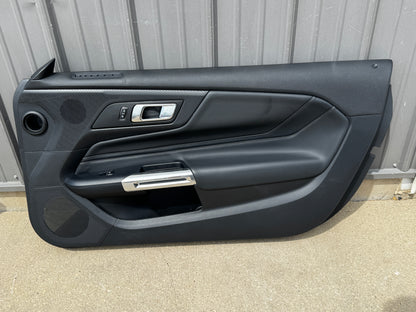 2024-2026 Mustang GT EcoBoost LH RH  Leather Insert Door Panels Pair -OEM