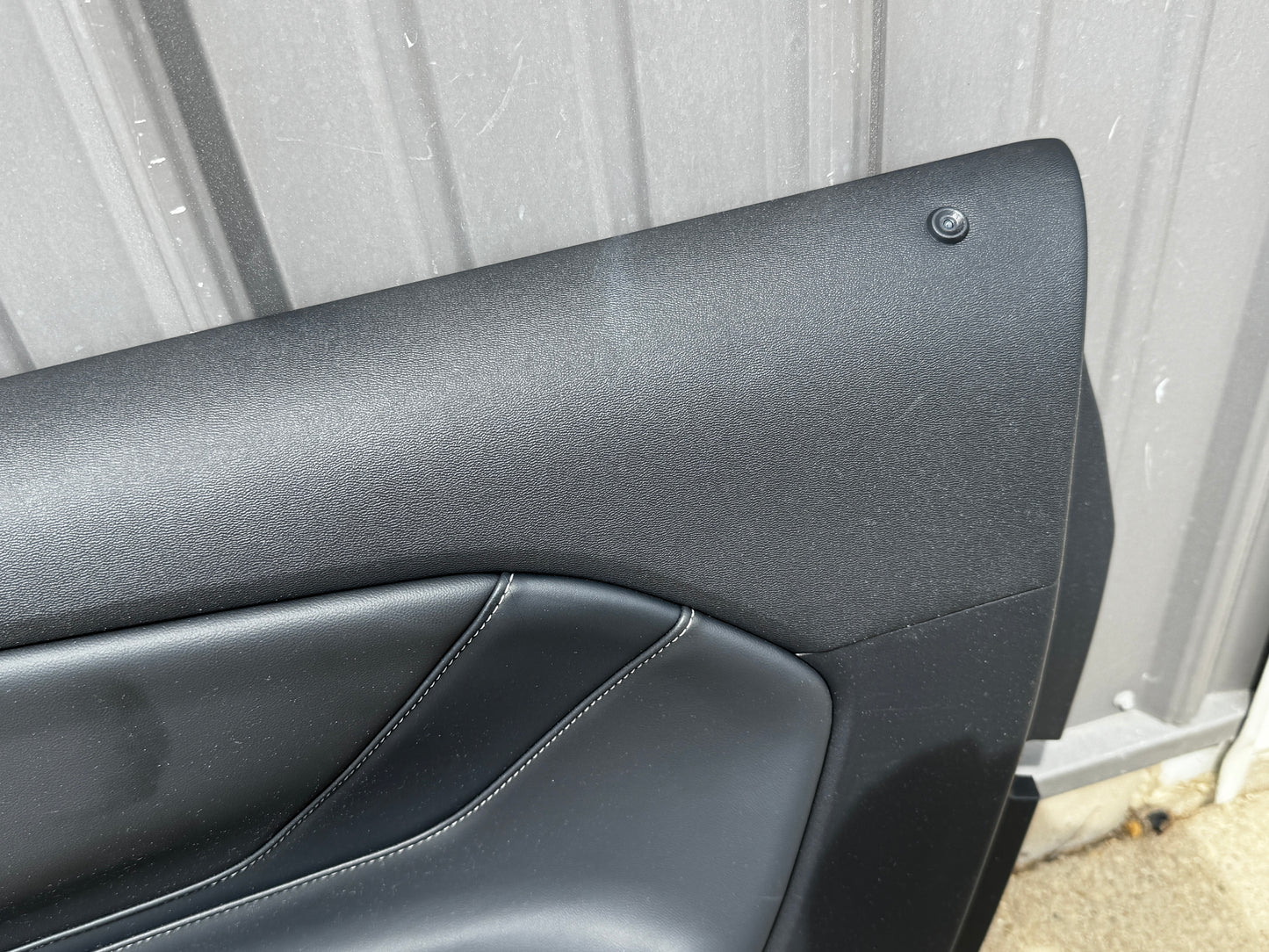 2024-2026 Mustang GT EcoBoost LH RH  Leather Insert Door Panels Pair -OEM