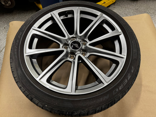 2015-2017 Ford Mustang GT Wheel Rim 19"x8.5" Pirelli Pzero  255/40/19