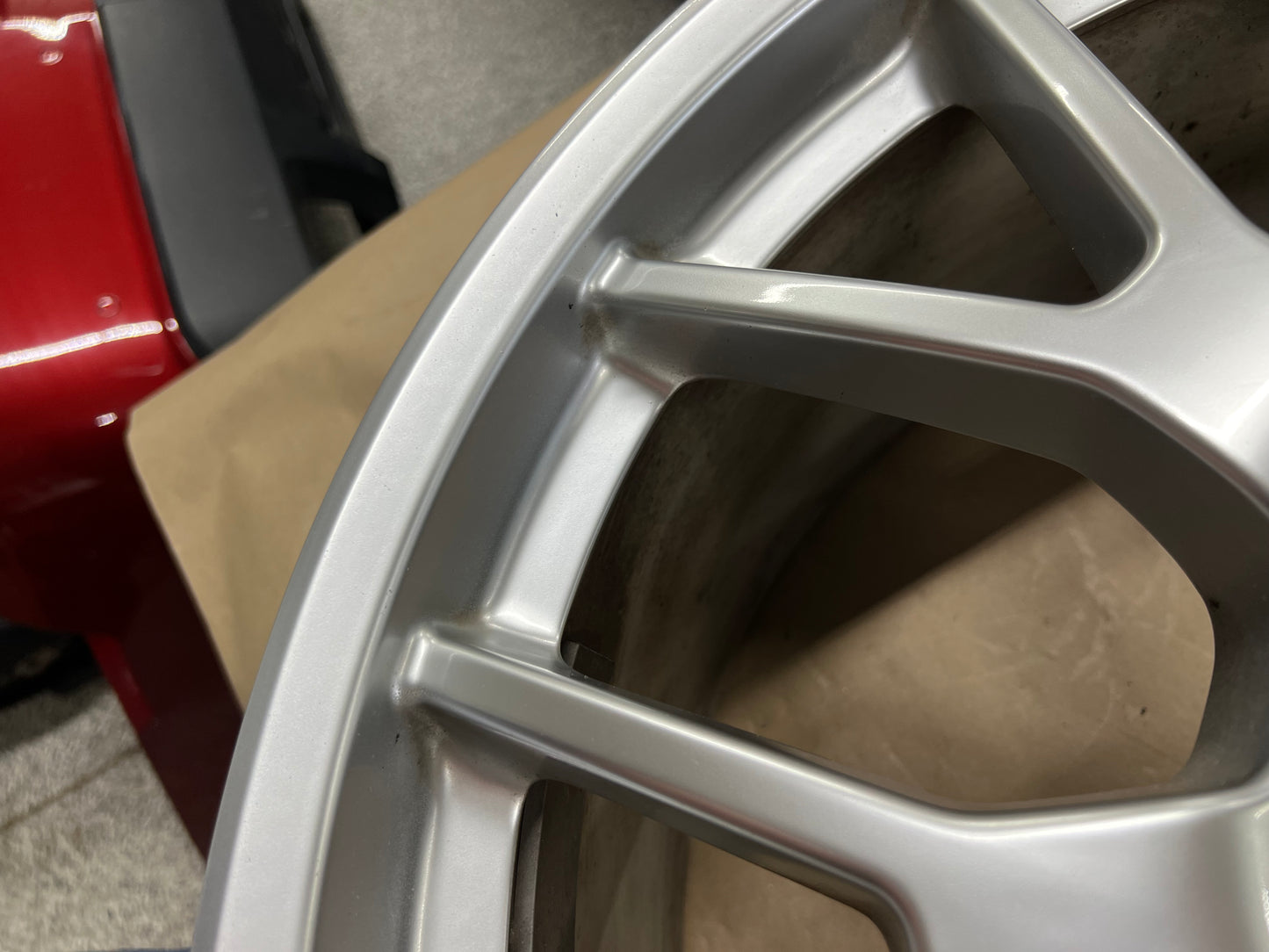 2014-2015 Chevrolet Camaro SS 21x9.5" Silver Wheel Rim