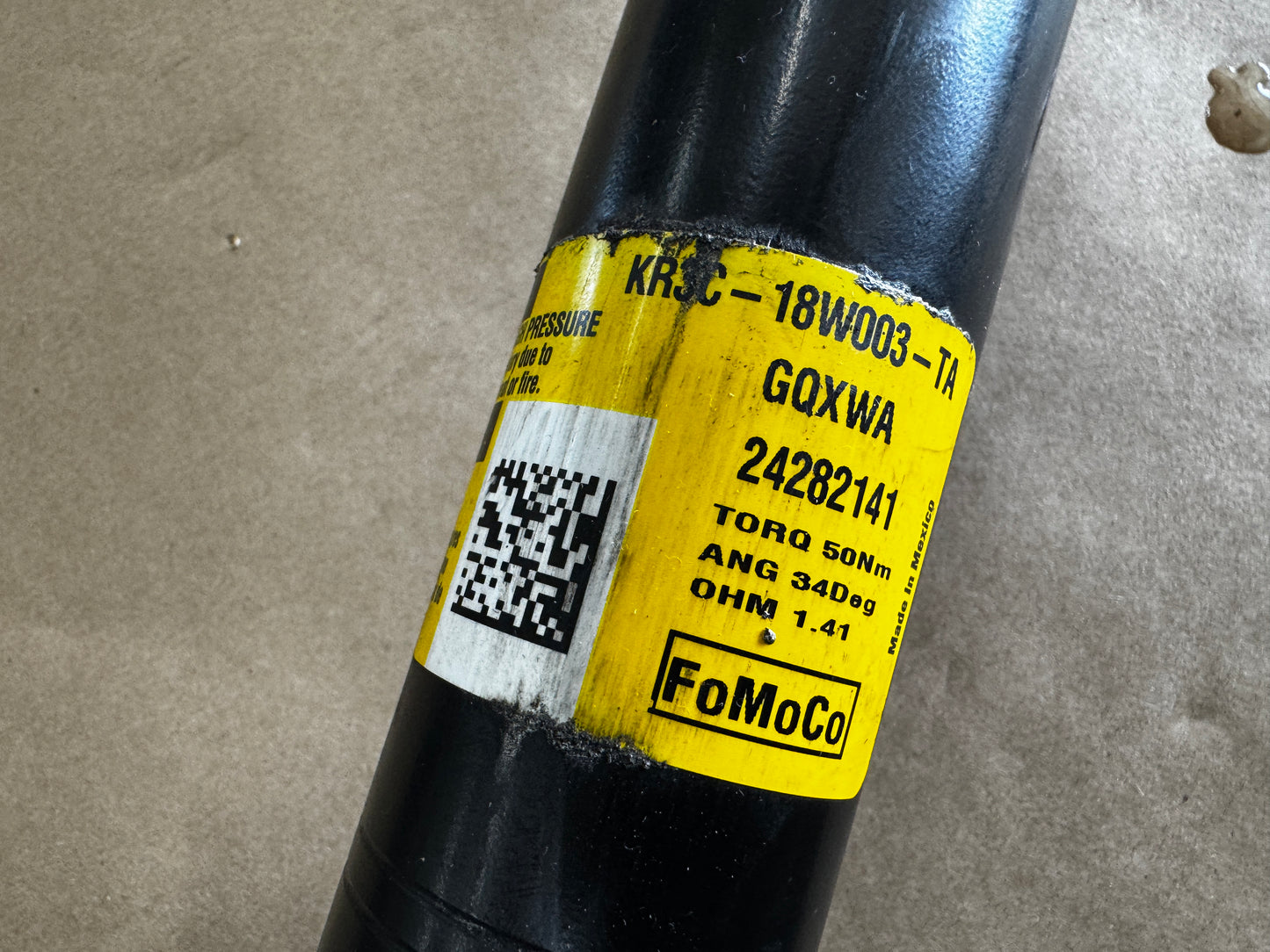 2024-2026 Ford Mustang GT MagneRide Rear Shock 9k miles - OEM