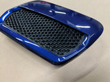 2018-2023 Ford Mustang GT 5.0 Hood Insert Vents RH LH Pair "Blue"