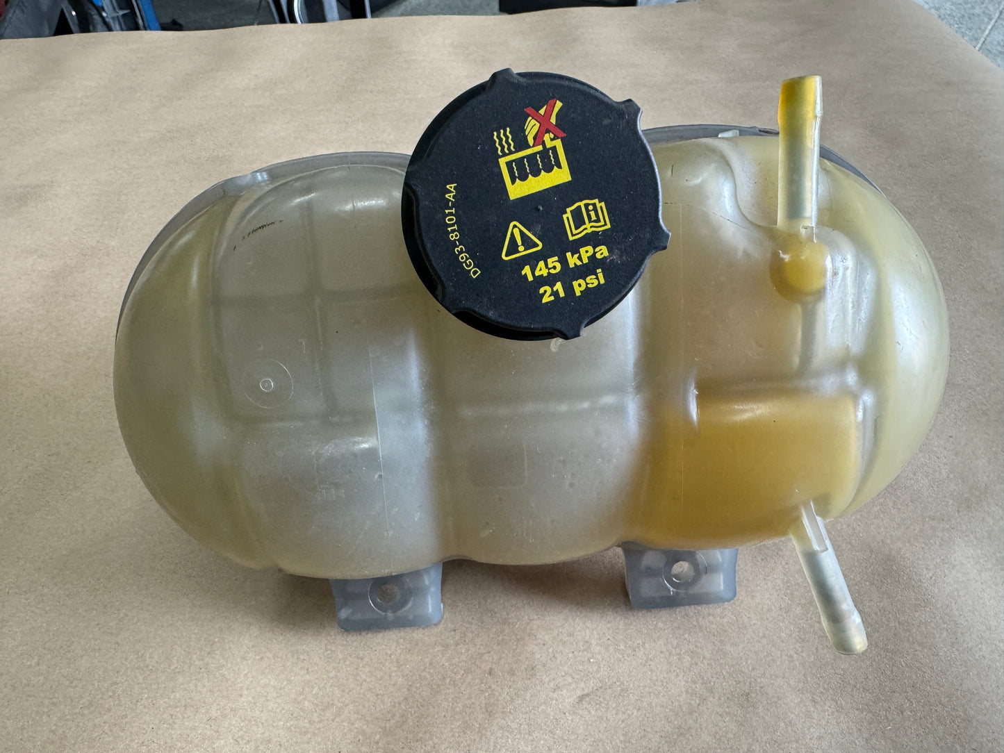 2015-2023 Mustang GT GT500 GT500 5.0L V8 Coolant Overflow Tank - OEM