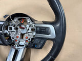 2018-2023 Ford Mustang Leather Steering Wheel Black "Manual"