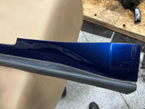 2015-2023 Ford Mustang GT V6 RH Passenger Side Skirt Molding Side "Blue"