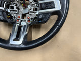 2018-2023 Ford Mustang Leather Steering Wheel Black "Manual"