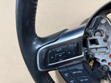 2018-2023 Ford Mustang Leather Steering Wheel Black "Manual"
