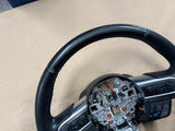 2018-2023 Ford Mustang Leather Steering Wheel Black "Manual"