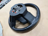 2018-2023 Ford Mustang Leather Steering Wheel Black "Manual"