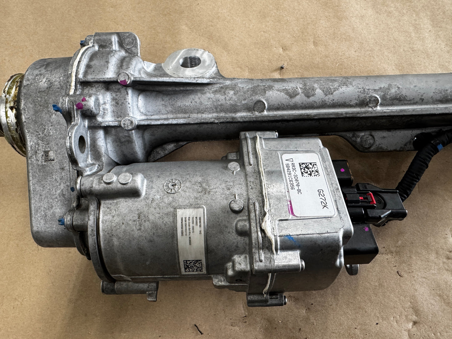 2024-2026 Ford Mustang GT 5.0L Electronic Steering Rack 9K Miles - OEM