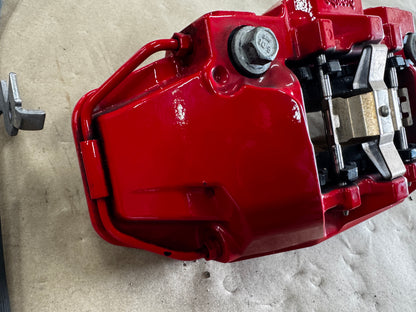 2024-2026 Ford Mustang GT 4 Piston Rear Brake Calipers OEM Brakes Red