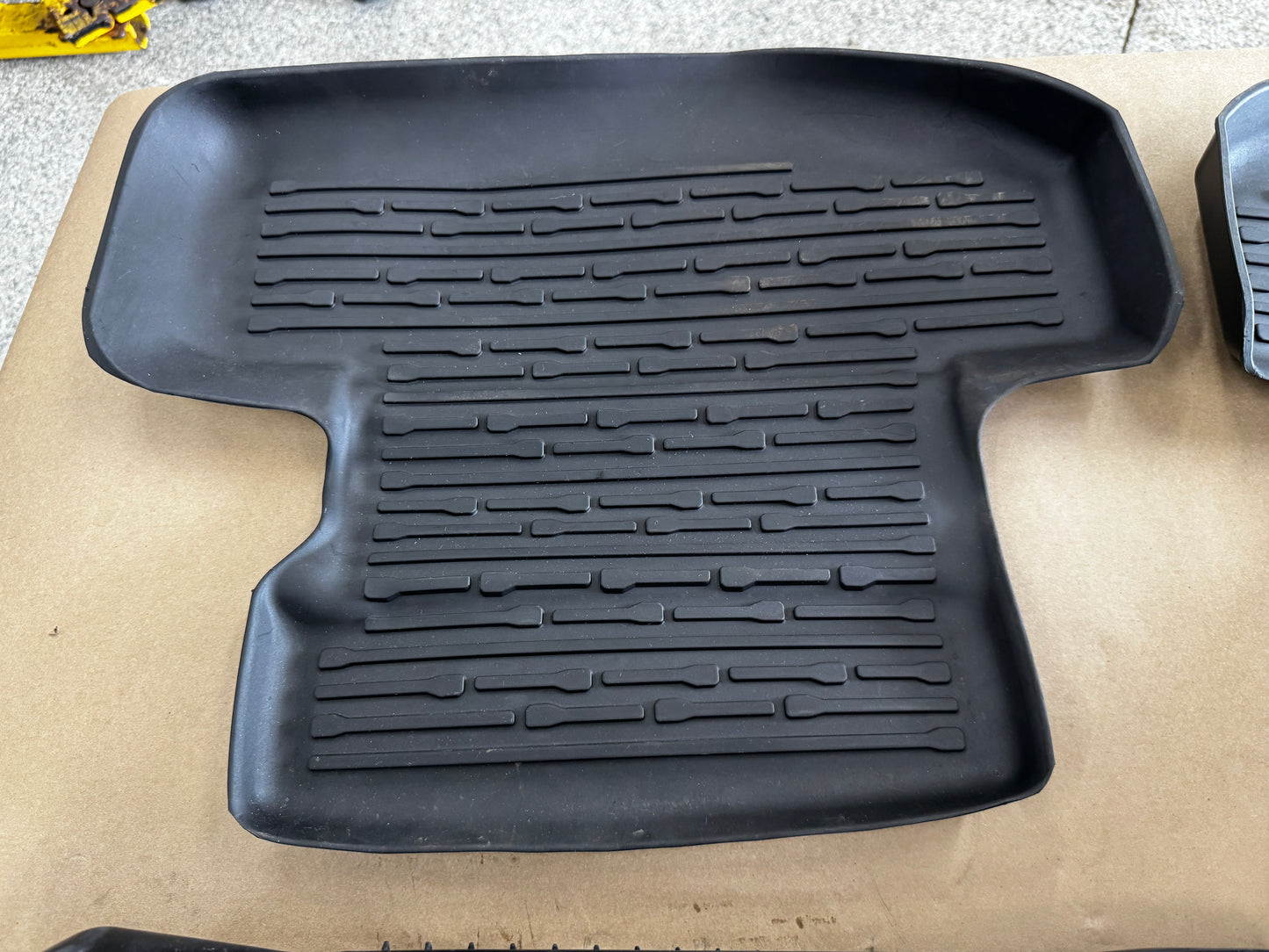 2024-2026 Ford Mustang OEM Rubber Front & Rear Floor Mats