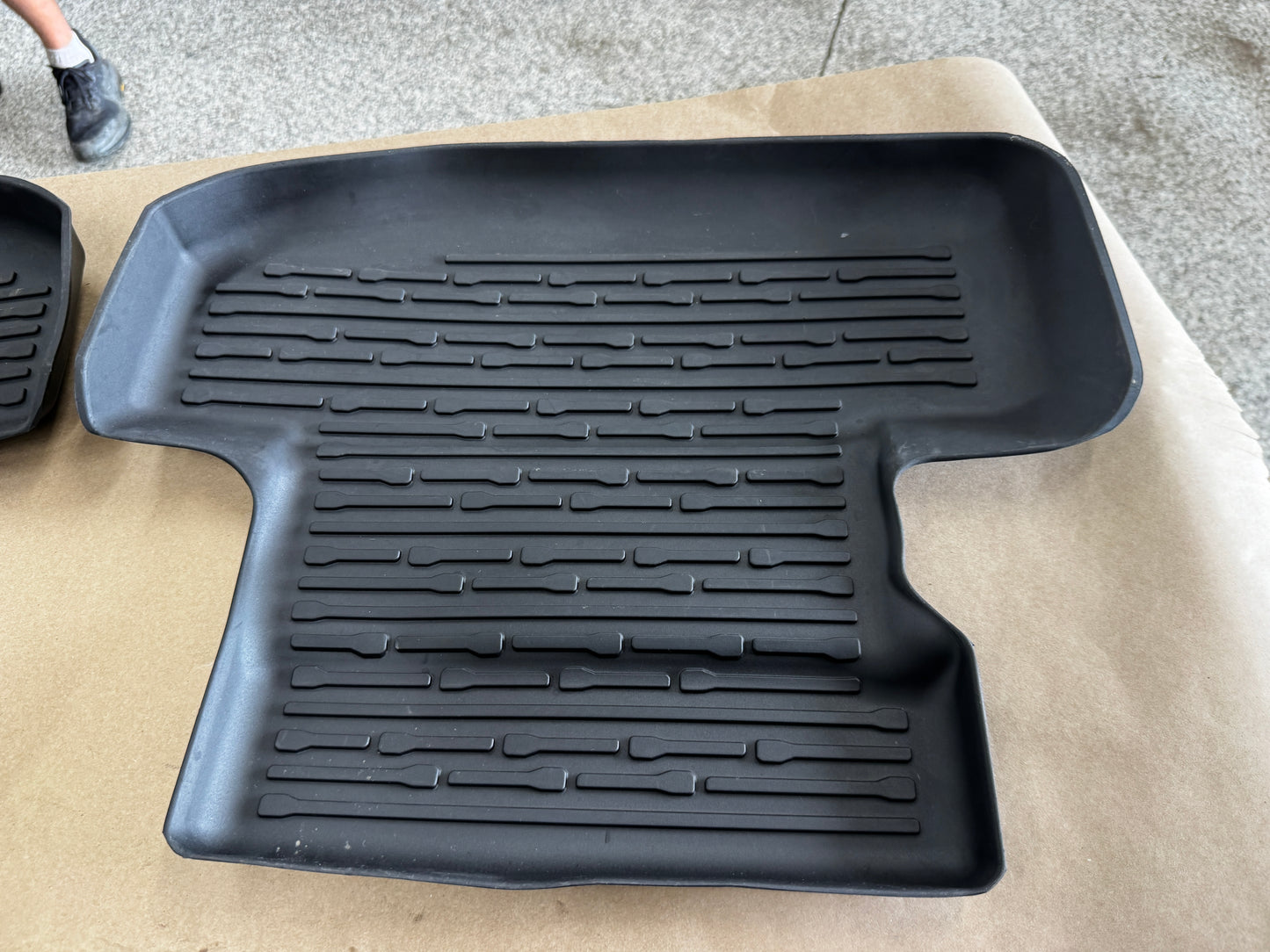 2024-2026 Ford Mustang OEM Rubber Front & Rear Floor Mats