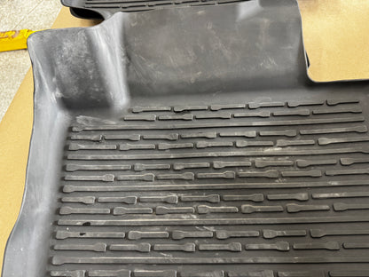 2024-2026 Ford Mustang OEM Rubber Front & Rear Floor Mats