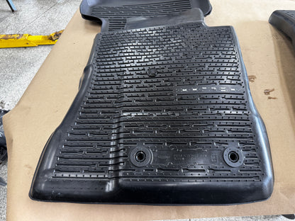 2024-2026 Ford Mustang OEM Rubber Front & Rear Floor Mats