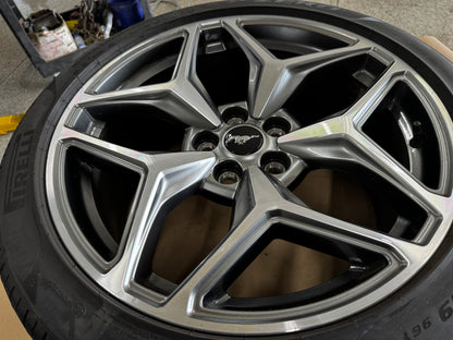 2024-2026 Ford Mustang GT 5.0 19x9" Wheel Rim Pirelli 255/40/19 OEM