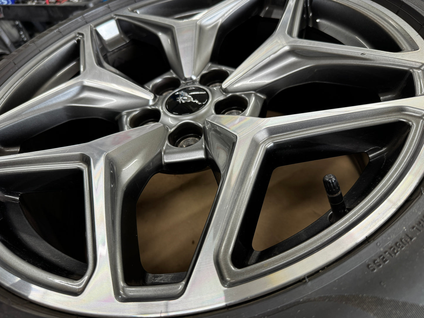 2024-2026 Ford Mustang GT 5.0 19x9" Wheel Rim Pirelli 255/40/19 OEM