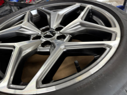 2024-2026 Ford Mustang GT 5.0 19x9" Wheel Rim Pirelli 255/40/19 OEM
