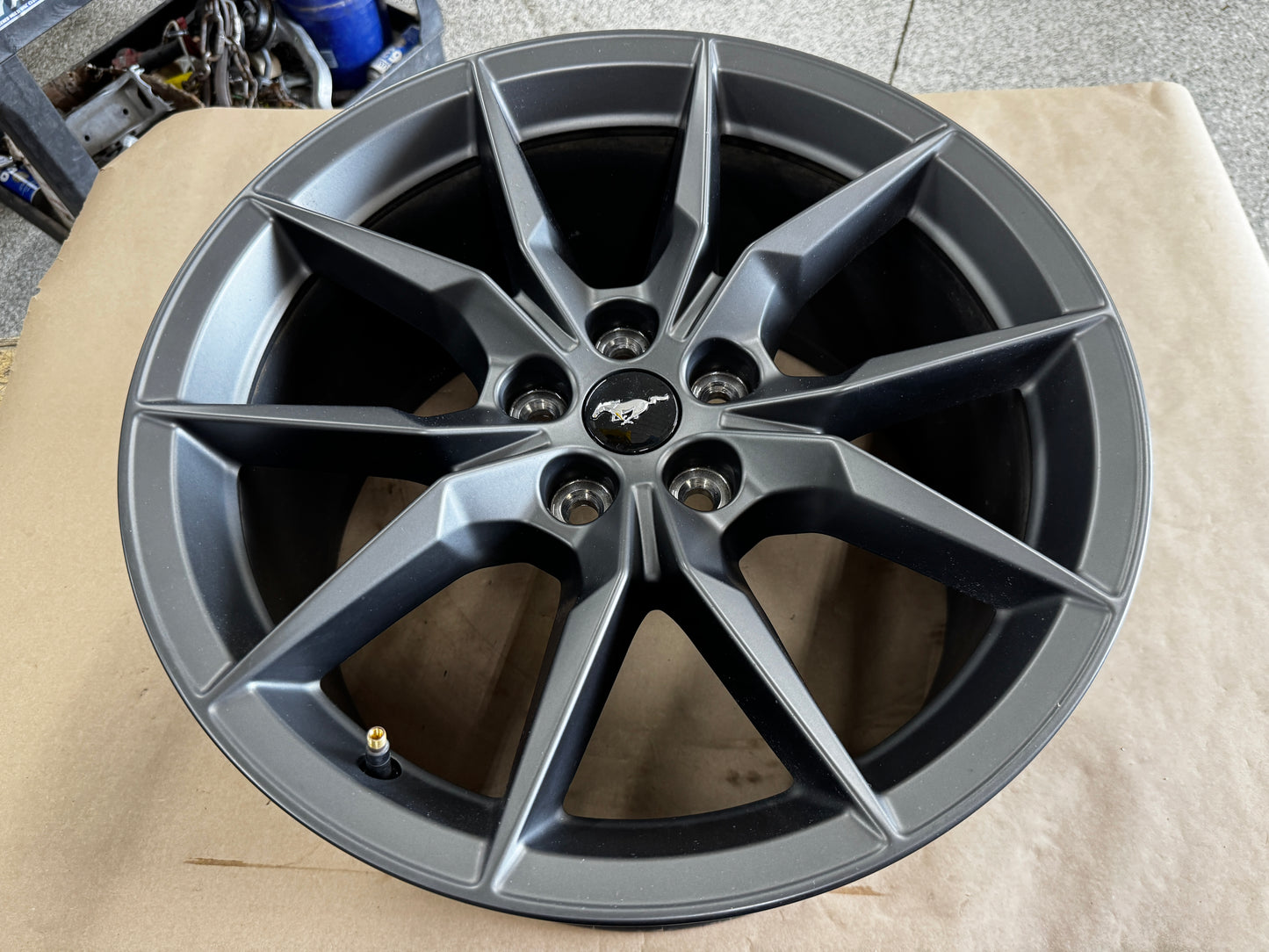 2024-2026 Mustang Dark Horse Charcoal Wheel Rim 19x10" - OEM PR3C-1007-VA