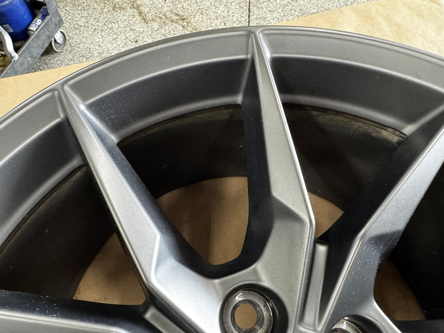 2024-2026 Mustang Dark Horse Charcoal Wheel Rim 19x10" - OEM PR3C-1007-VA