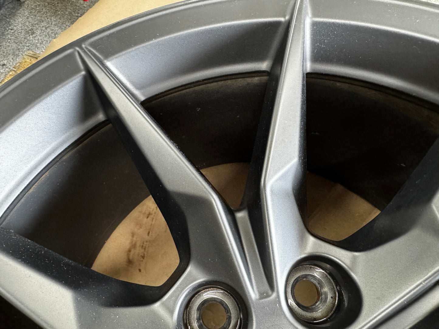 2024-2026 Mustang Dark Horse Charcoal Wheel Rim 19x10" - OEM PR3C-1007-VA