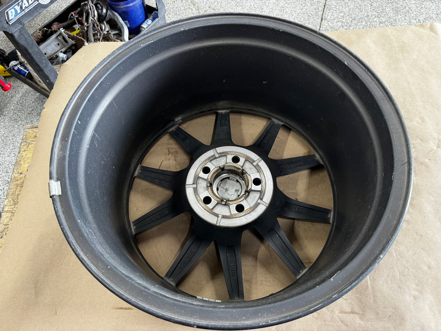 2024-2026 Mustang Dark Horse Charcoal Wheel Rim 19x10" - OEM PR3C-1007-VA