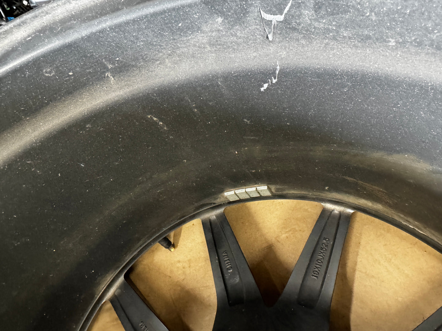 2024-2026 Mustang Dark Horse Charcoal Wheel Rim 19x10" - OEM PR3C-1007-VA