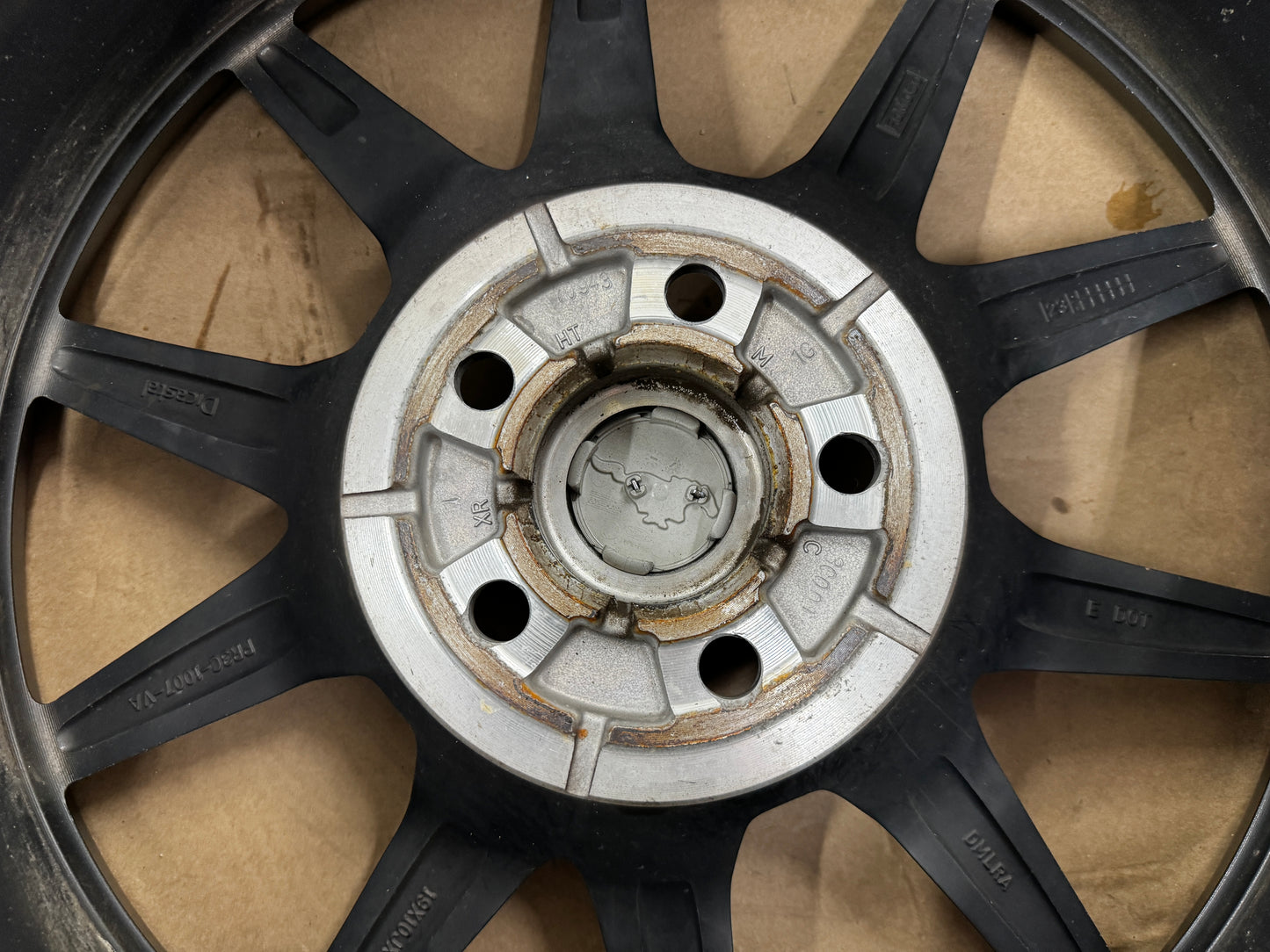 2024-2026 Mustang Dark Horse Charcoal Wheel Rim 19x10" - OEM PR3C-1007-VA
