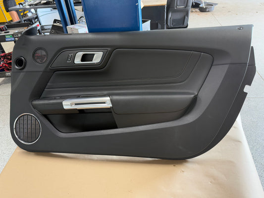 2018-2023 Mustang GT V6 EcoBoost RH Passenger Leather Insert Door Panel Soft