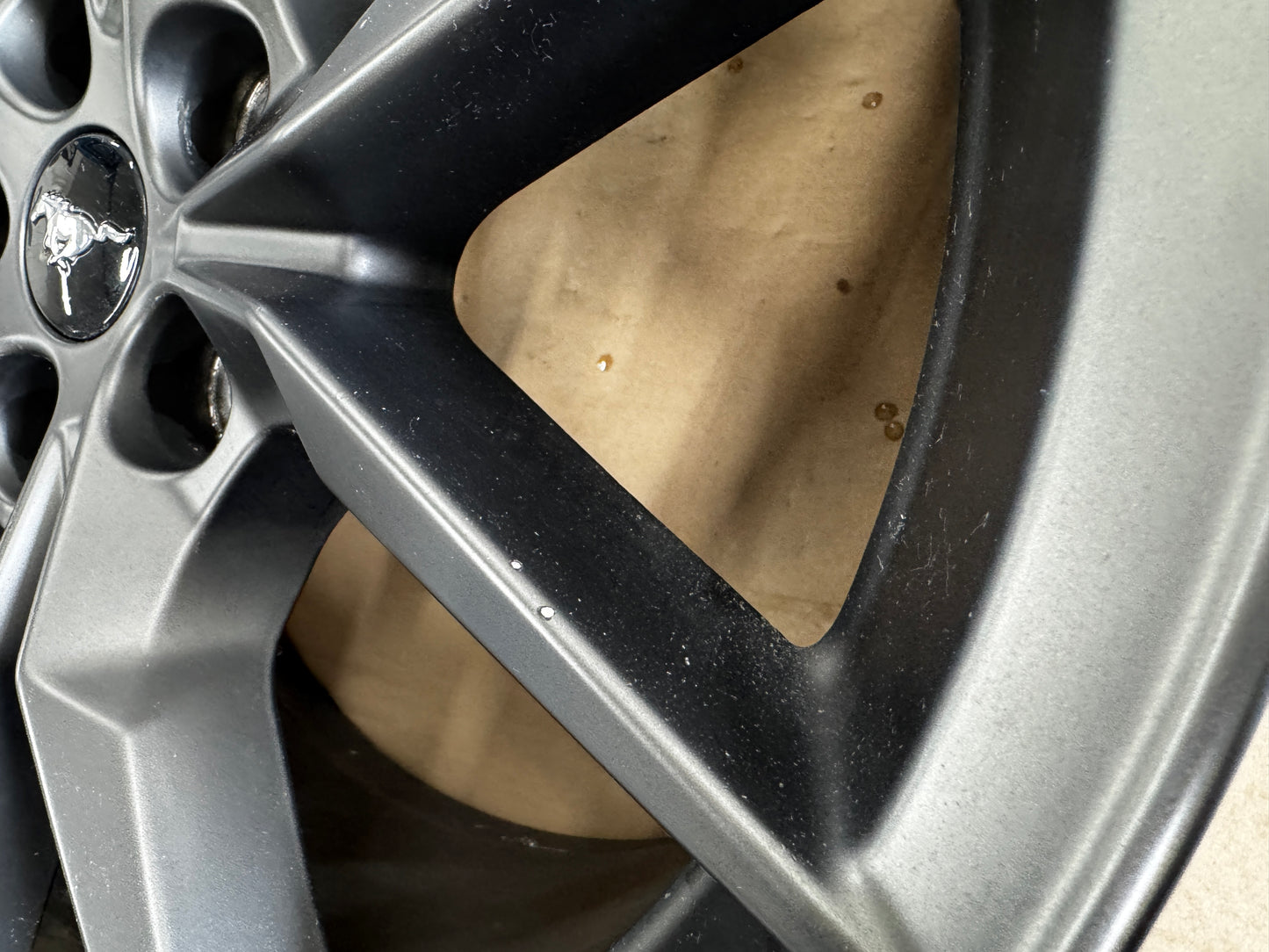 2024-2026 Mustang Dark Horse Charcoal Wheel Rim 19x10" - OEM PR3C-1007-VA