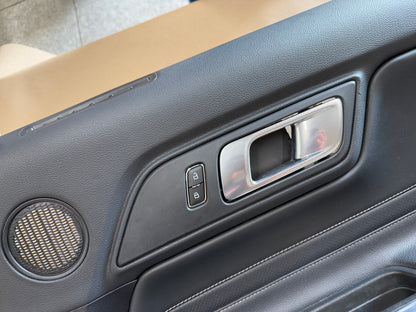 2018-2023 Mustang GT V6 EcoBoost RH Passenger Leather Insert Door Panel Soft
