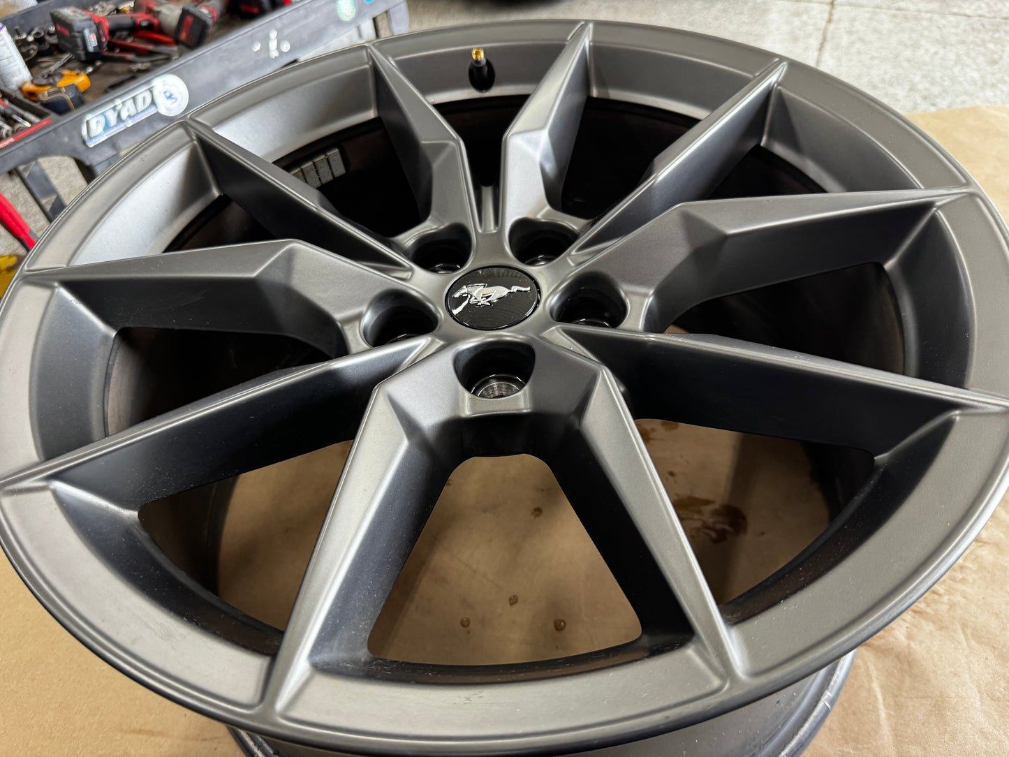2024-2026 Mustang Dark Horse Charcoal Wheel Rim 19x9.5" - OEM PR3C-1007-UA