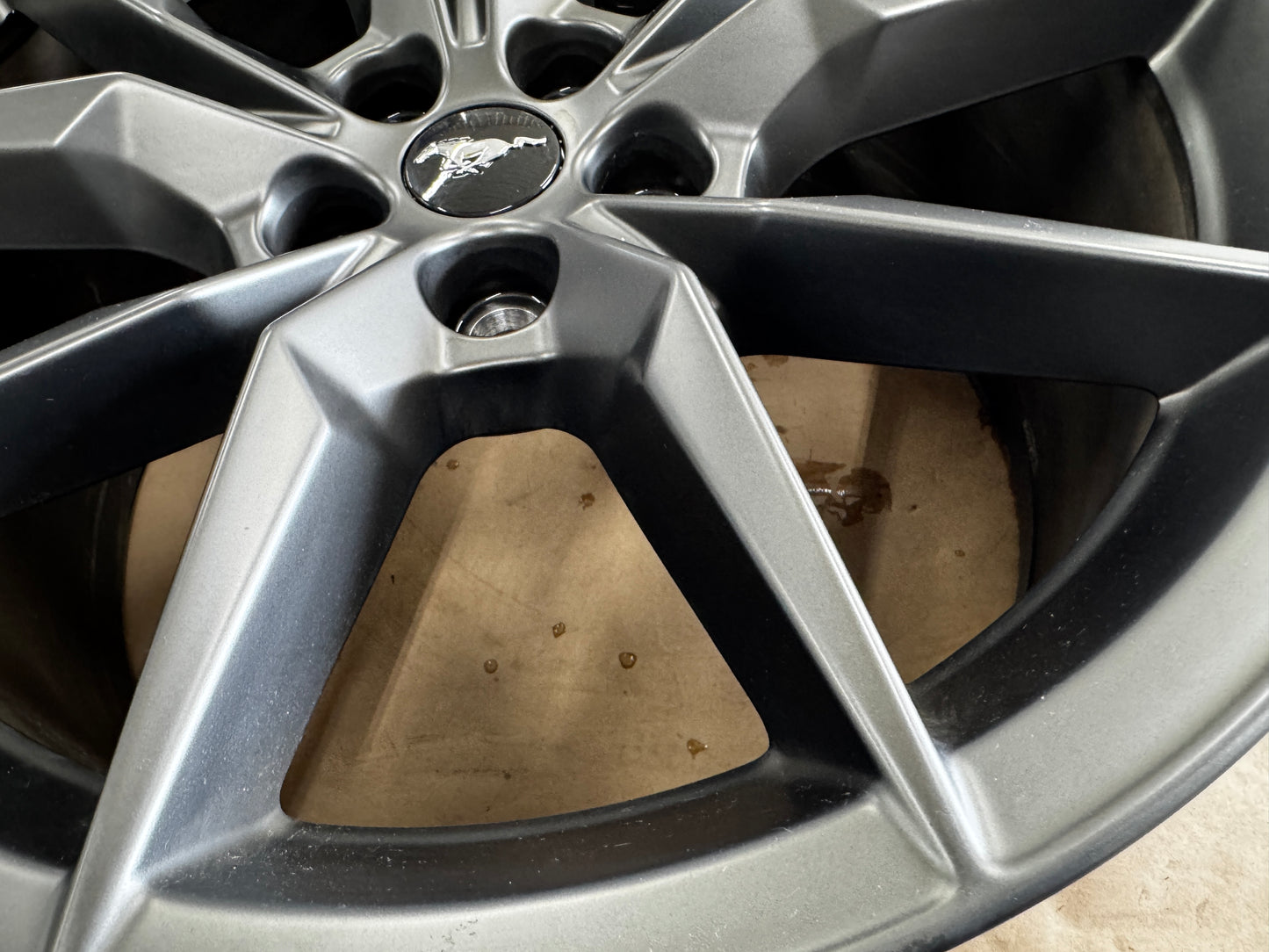 2024-2026 Mustang Dark Horse Charcoal Wheel Rim 19x9.5" - OEM PR3C-1007-UA