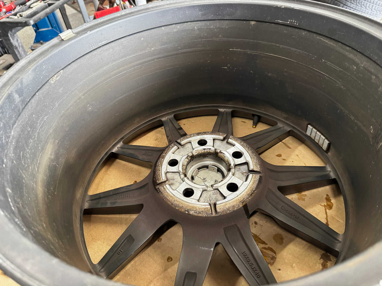 2024-2026 Mustang Dark Horse Charcoal Wheel Rim 19x9.5" - OEM PR3C-1007-UA