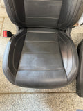 2018-2023 Mustang GT Premium Leather Front Rear Seats Black Heated Cooled Memory