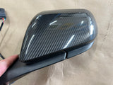 2015-2022 Ford Mustang GT LH Driver Side Mirror Carbon Fiber D4
