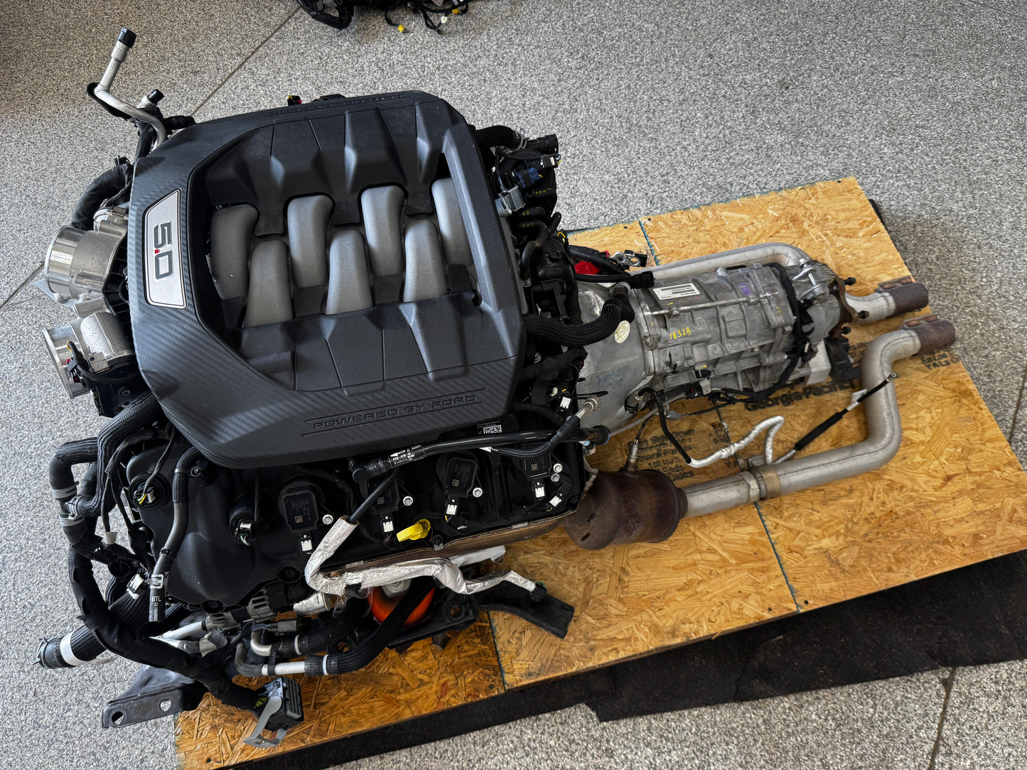 2024 Mustang 5.0 Coyote Dark Horse Gen 4 Engine Drivetrain TR-3160 Manual 11k Mi
