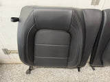 2018-2023 Mustang GT Premium Leather Front Rear Seats Black Heated Cooled Memory
