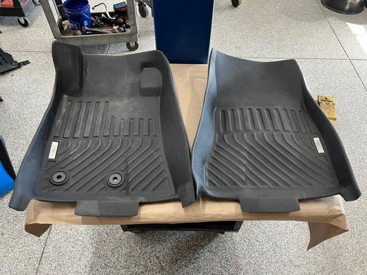 2015-2023 Ford Mustang True Shield Molded Rubber Front Floor Mats