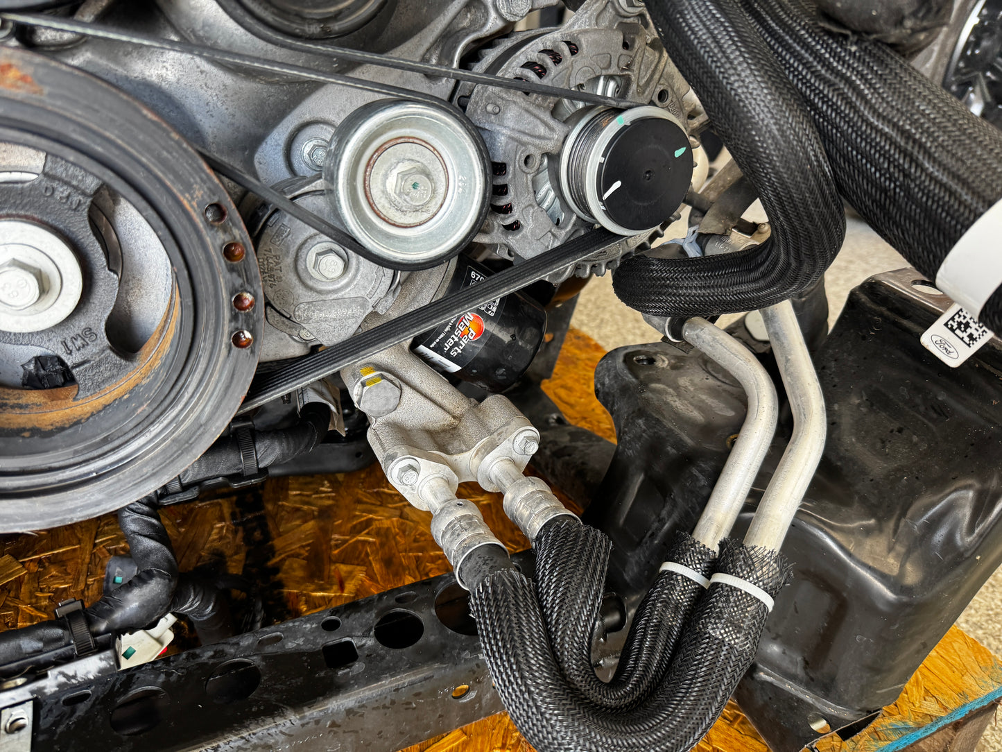 2024 Mustang 5.0 Coyote Dark Horse Gen 4 Engine Drivetrain TR-3160 Manual 11k Mi