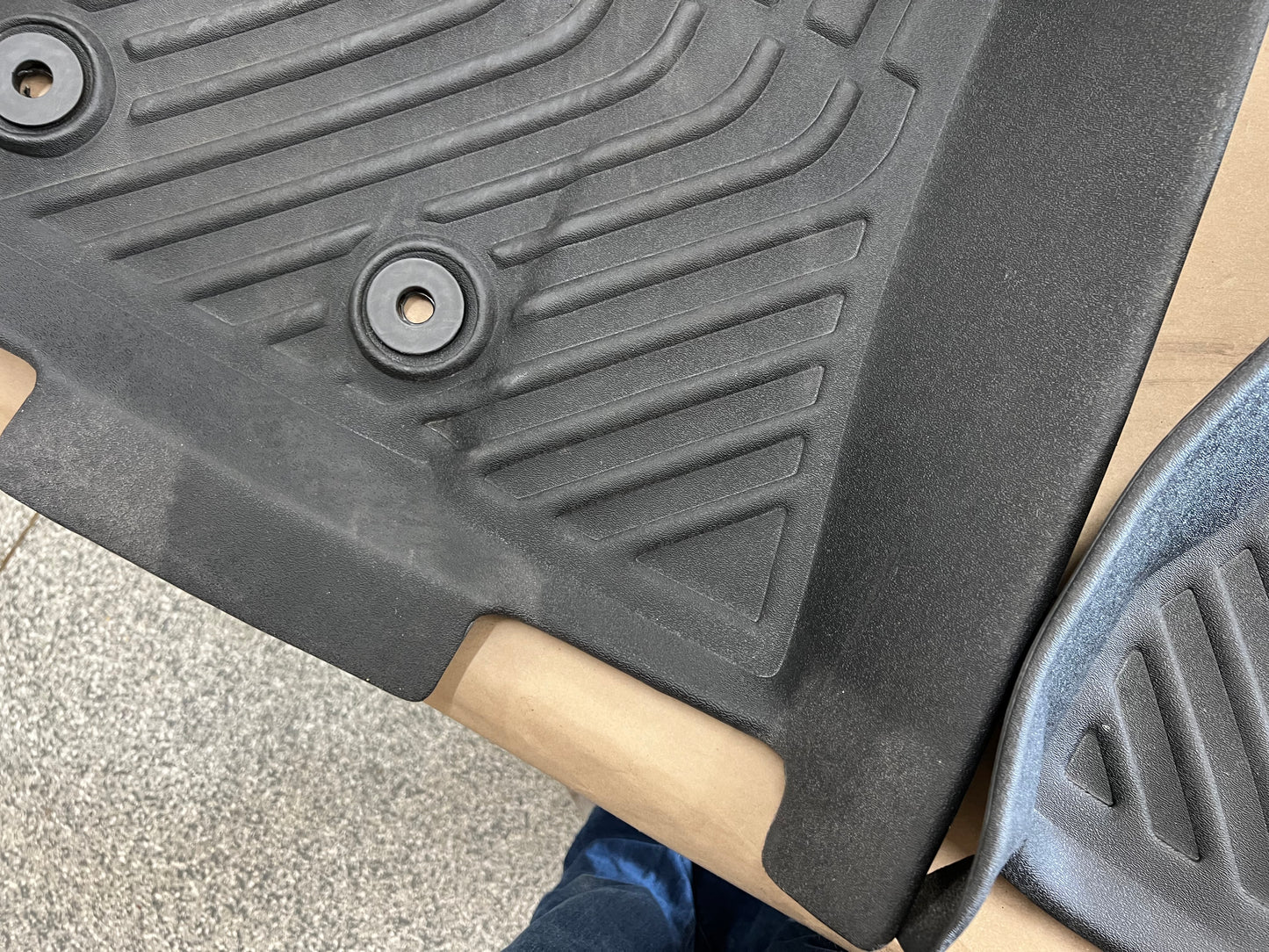 2015-2023 Ford Mustang True Shield Molded Rubber Front Floor Mats