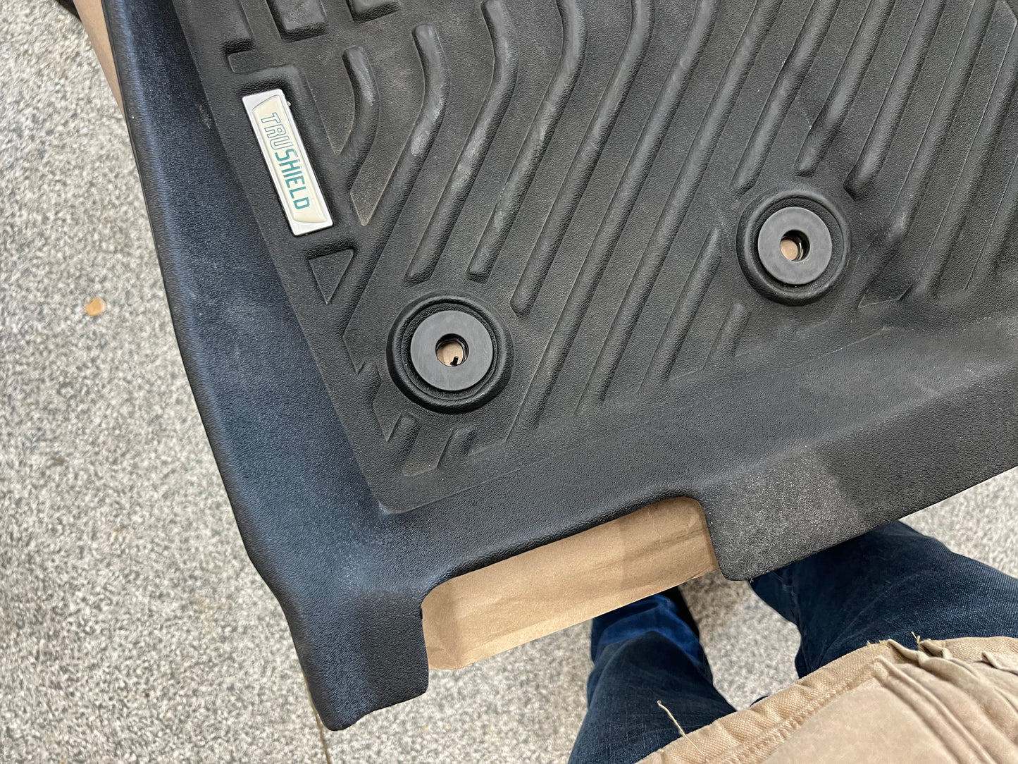 2015-2023 Ford Mustang True Shield Molded Rubber Front Floor Mats