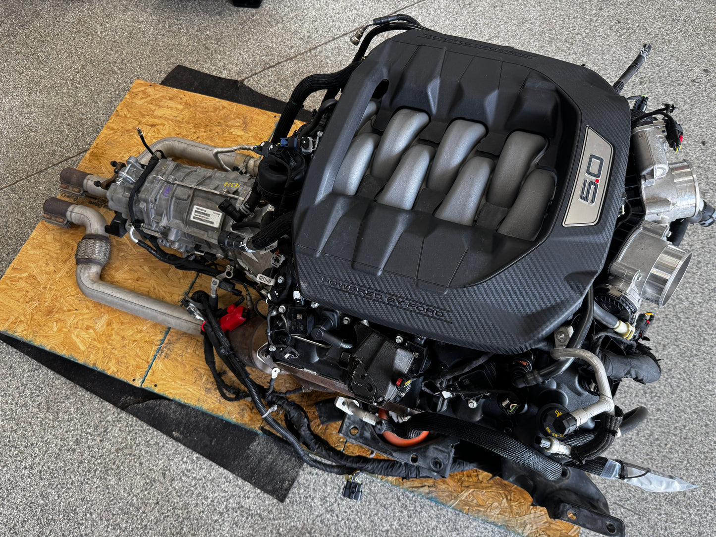 2024 Mustang 5.0 Coyote Dark Horse Gen 4 Engine Drivetrain TR-3160 Manual 11k Mi