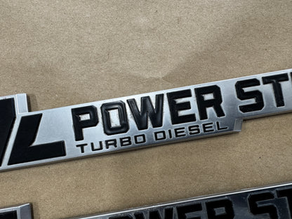 2024-2026 Ford F-250 F-350 Super Duty 6.7 Powerstroke Diesel RH LH Door Emblems