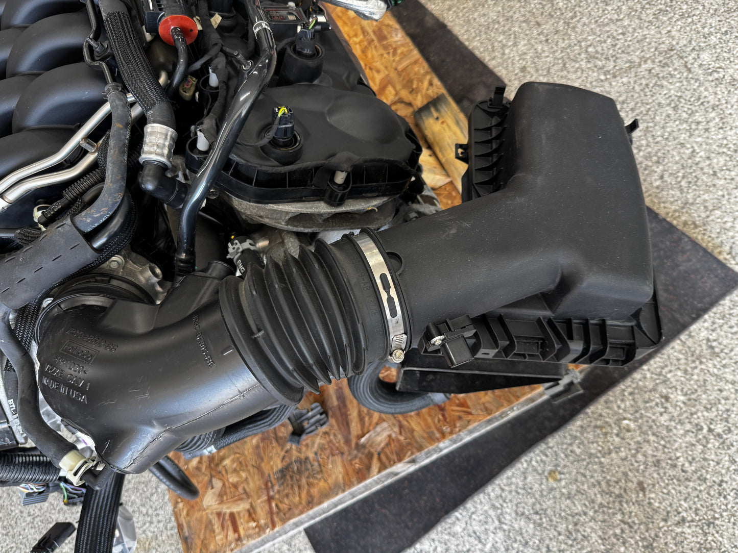 2021 Mustang 5.0 Coyote Gen 3 Engine Drivetrain 10R80 Automatic Auto 16k mi