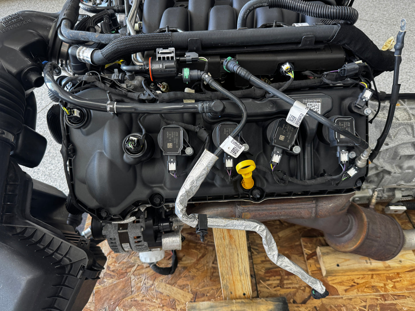 2021 Mustang 5.0 Coyote Gen 3 Engine Drivetrain 10R80 Automatic Auto 16k mi
