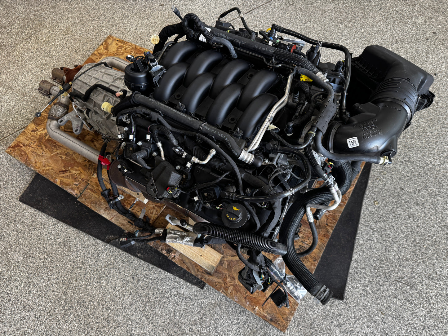 2021 Mustang 5.0 Coyote Gen 3 Engine Drivetrain 10R80 Automatic Auto 16k mi